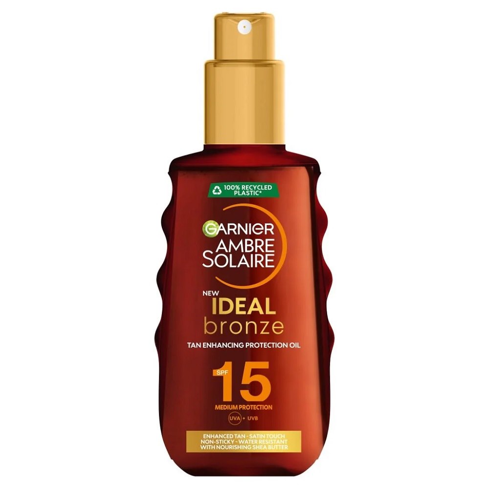 GARNIER AMBRE SOLAIRE SPF15 TANNING OIL 150ML