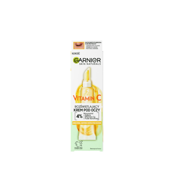 GARNIER SKIN NATURALS VITAMIN C EYE CREAM 15ML