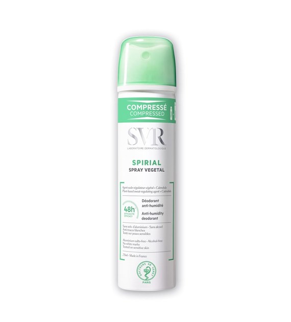 SVR SPIRIAL VEGETAL DEODORANT 75ML