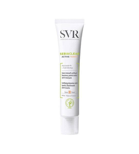 SVR SEBIACLEAR ACTIVE TINTED CREAM 40ML