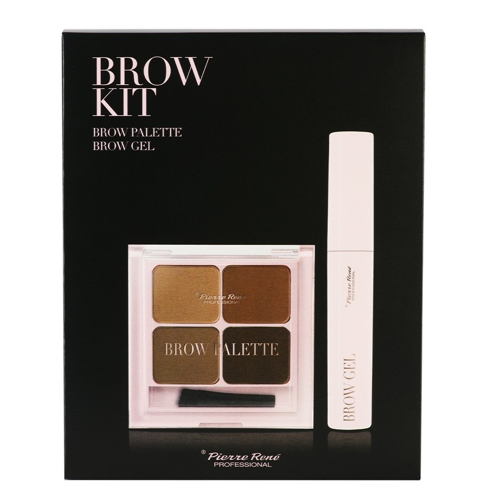 PIERRE RENE BROW KIT PAL 7,2G+EYEB GEL 10ML SET