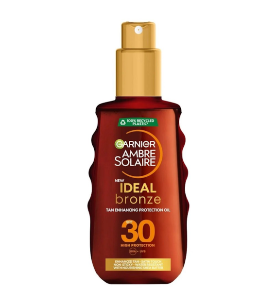 GARNIER AMBRE SOLAIRE SPF30 TANNING OIL 150ML