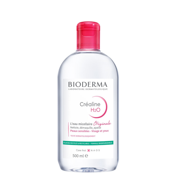 BIODERMA CREALINE H2O MICELAR WATER 500ML