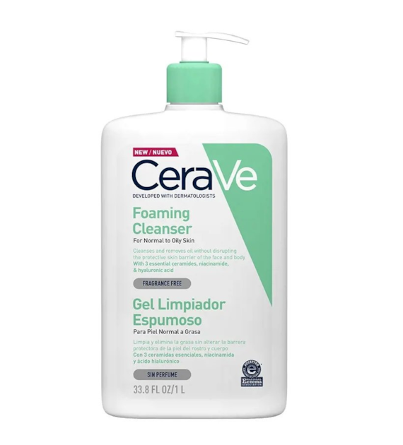 CERAVE FOAMING CLEANSER 1L