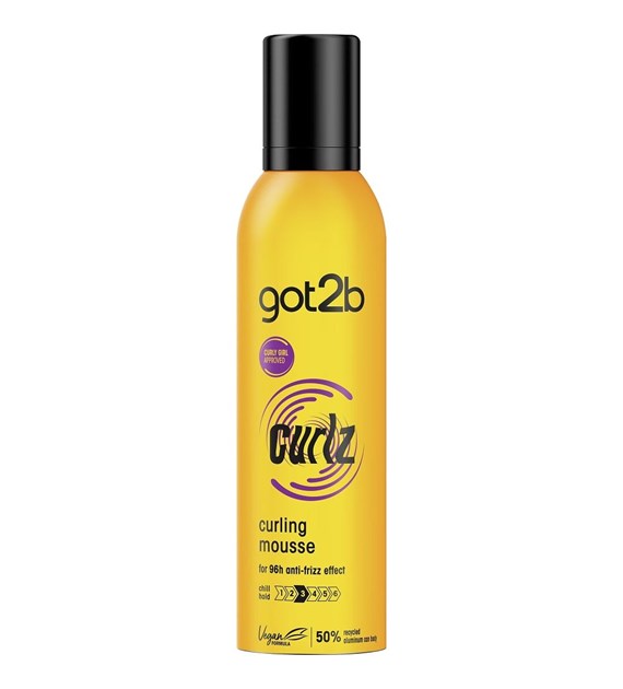 GOT2B GURLZ CURLING FOAM 250ML