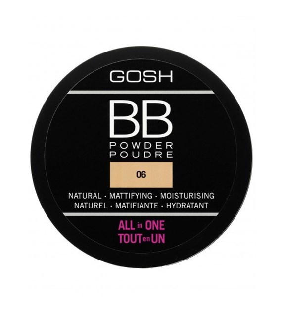 GOSH PRESSED BB POWDER 06 WARM BEIGE 6,5G