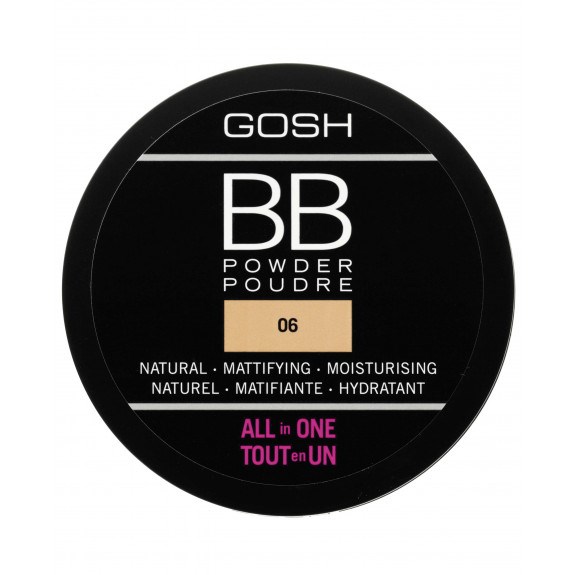 GOSH PRESSED BB POWDER 06 WARM BEIGE 6,5G