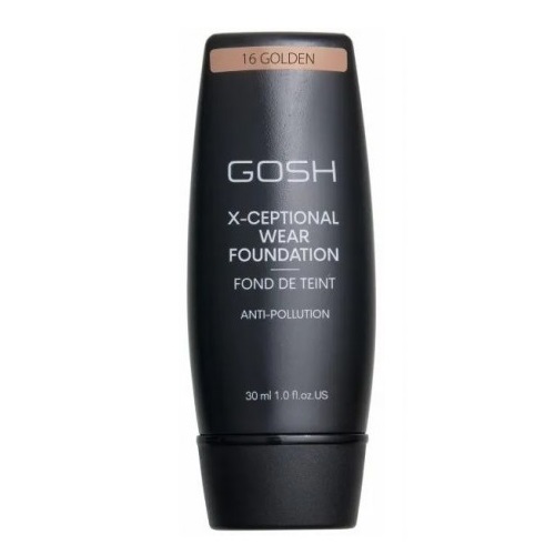GOSH X-CEPTIONAL WEAR FDN 16 GOLDEN 30ML