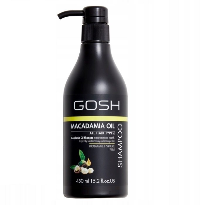 GOSH MACADAMIA OIL SHAMPOO 450ML