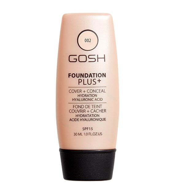 GOSH FOUNDATION PLUS+ 002 IVORY 30ML