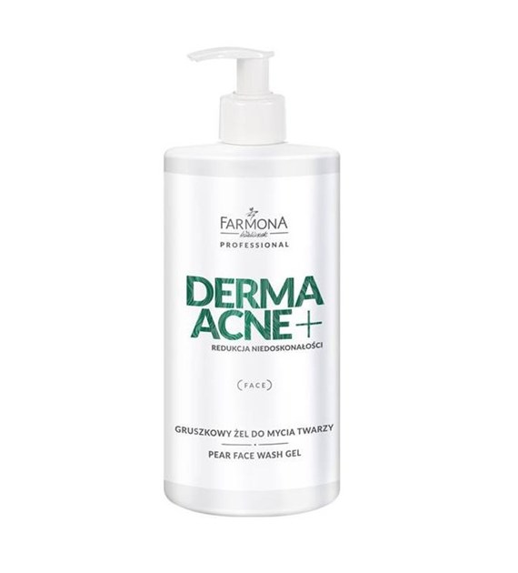 FARMONA DERMA ACNE+ PEAR FACE WASH 500ML
