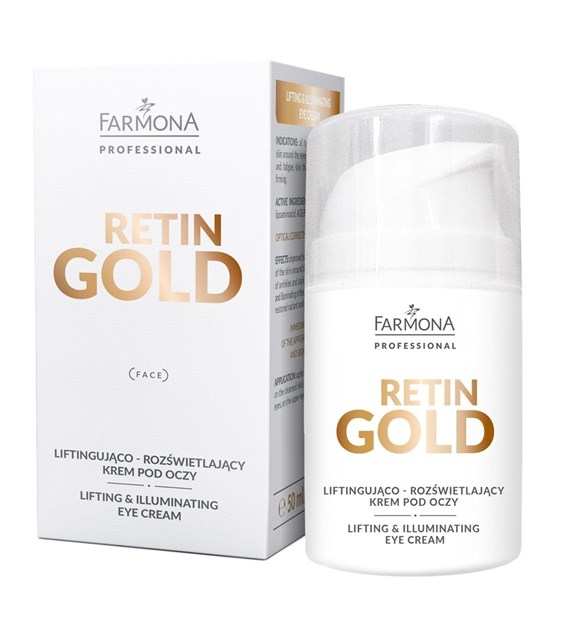 FARMONA RETIN GOLD LIFT&BRIGHT EYE CREAM 50ML
