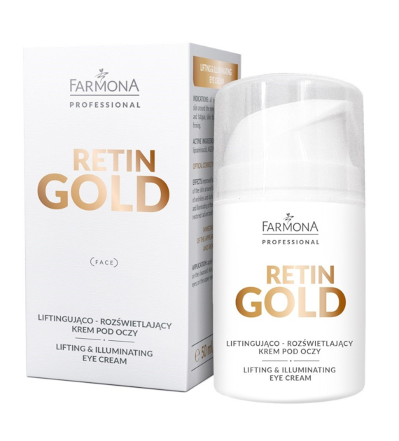 FARMONA RETIN GOLD LIFT&BRIGHT EYE CREAM 50ML