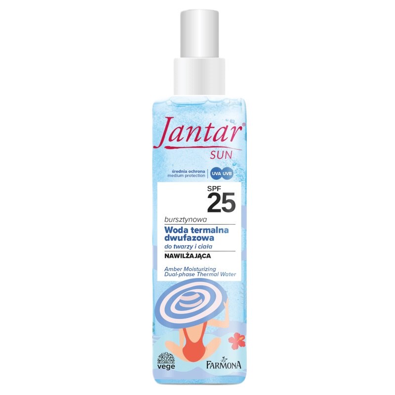 FARMONA JANTAR SUN THERMAL WATER SPF25 200ML