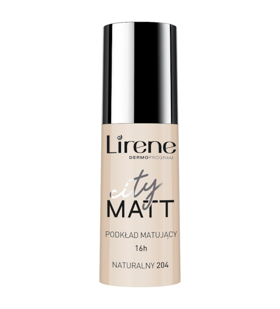 LIRENE CITY MATT FOUNDATION 204 NATURAL 30ML
