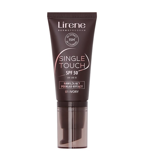 LIRENE SINGLE TOUCH FOUNDATION SPF50 01 IVORY 30ML