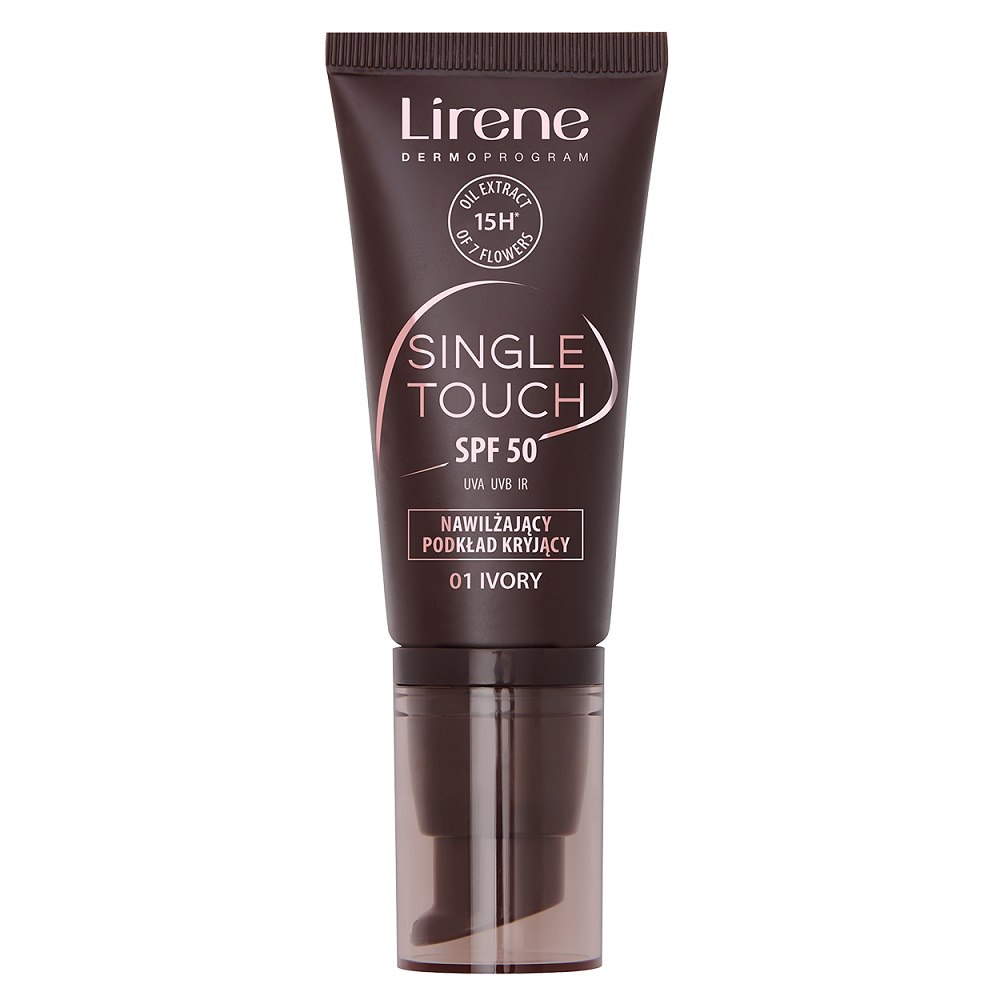 LIRENE SINGLE TOUCH FOUNDATION SPF50 01 IVORY 30ML