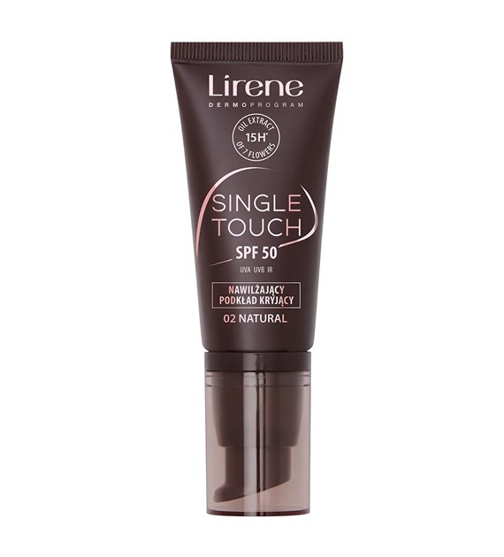 LIRENE SINGLE TOUCH FOUNDAT SPF50 02 NATURAL 30ML