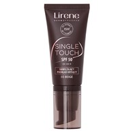 LIRENE SINGLE TOUCH FOUNDATION SPF50 03 BEIGE 30ML
