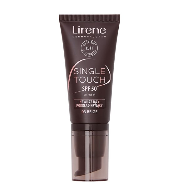 LIRENE SINGLE TOUCH FOUNDATION SPF50 03 BEIGE 30ML