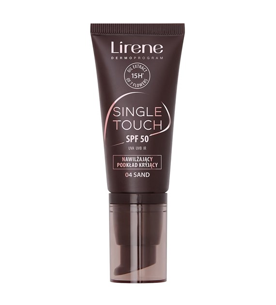 LIRENE SINGLE TOUCH FOUNDATION SPF50 04 SAND 30ML