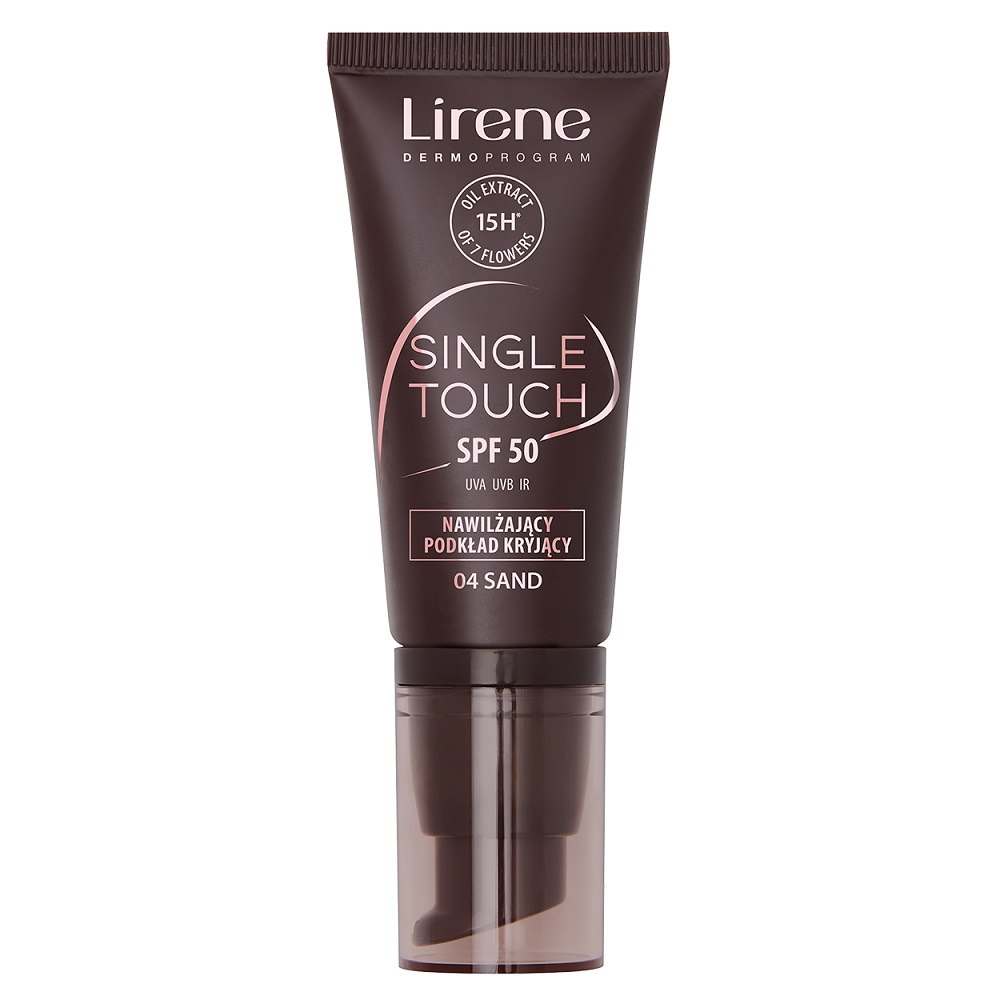 LIRENE SINGLE TOUCH FOUNDATION SPF50 04 SAND 30ML