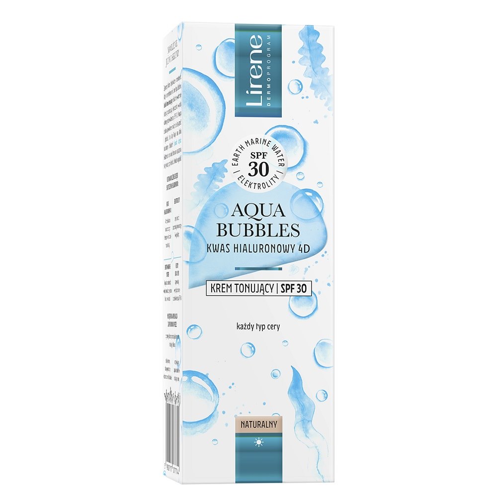 LIRENE AQUA BUBBLES TINTED CREAM SPF30 30ML