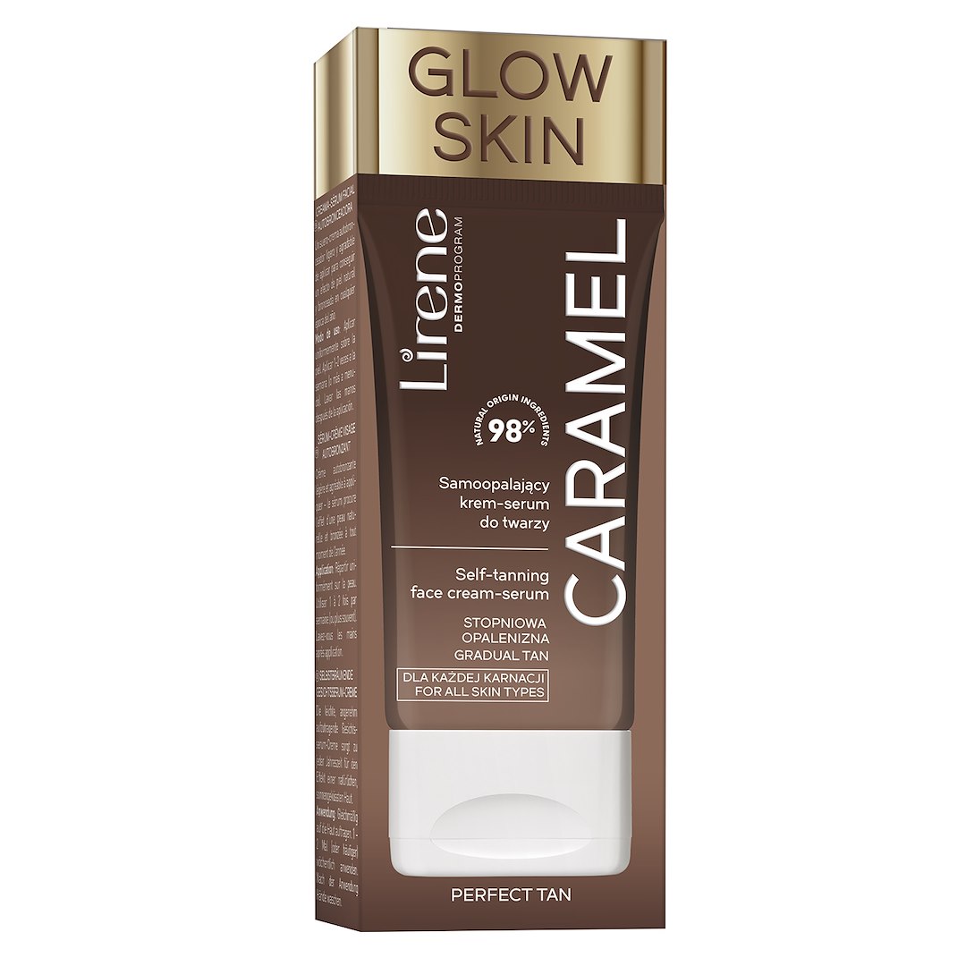 LIRENE SELF TANNING FACE SERUM CARAMEL 50ML