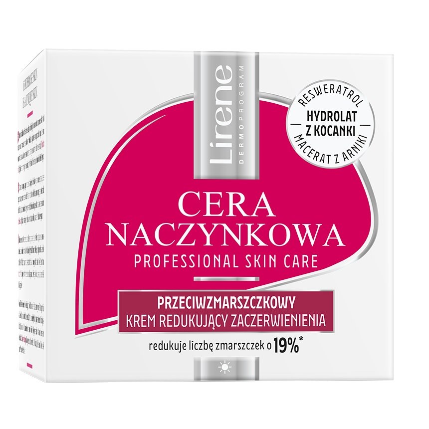 LIRENE ANTI WRINKLE REDNESS CREAM 50ML