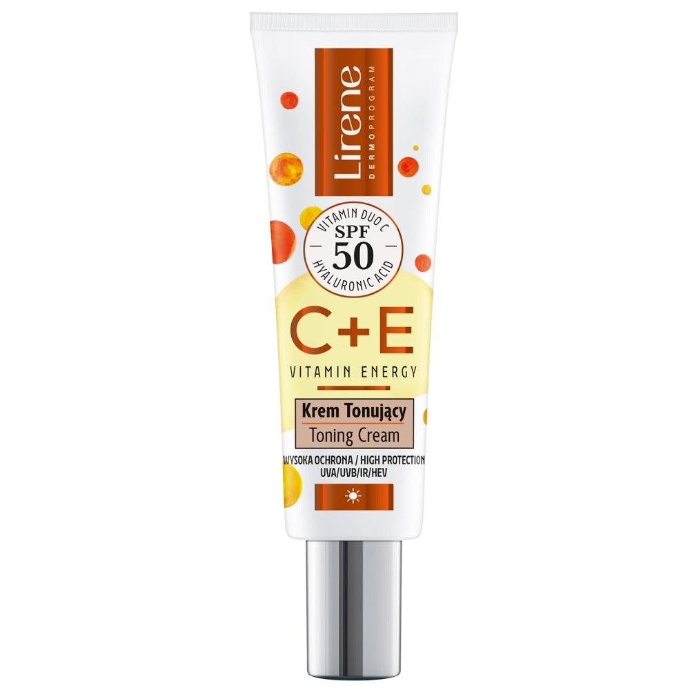 LIRENE C+E VITAMIN TINTED CREAM SPF50 30ML