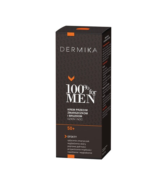 DERMIKA 100% MEN CREAM 50+ 50ML