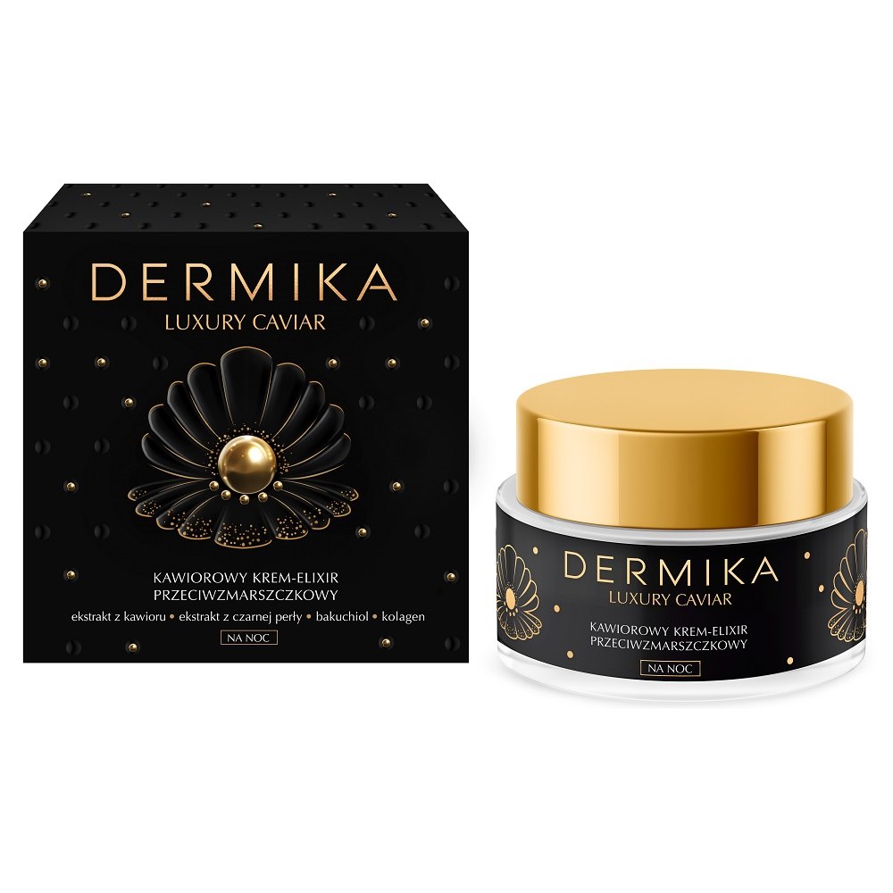 DERMIKA LUXURY CAVIAR NIGHT ELIXIR 50ML