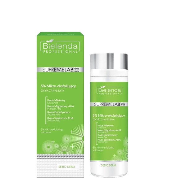 BIELENDA SUPREMELAB SEBIO 5% EXFOLIATING TONIC 200