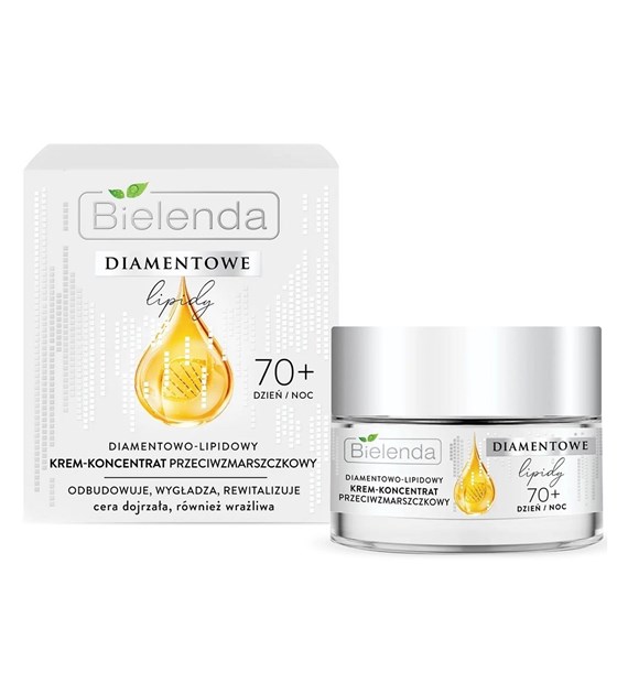 BIELENDA DIAMENTOWE LIPIDY CREAM 70+ 50ML