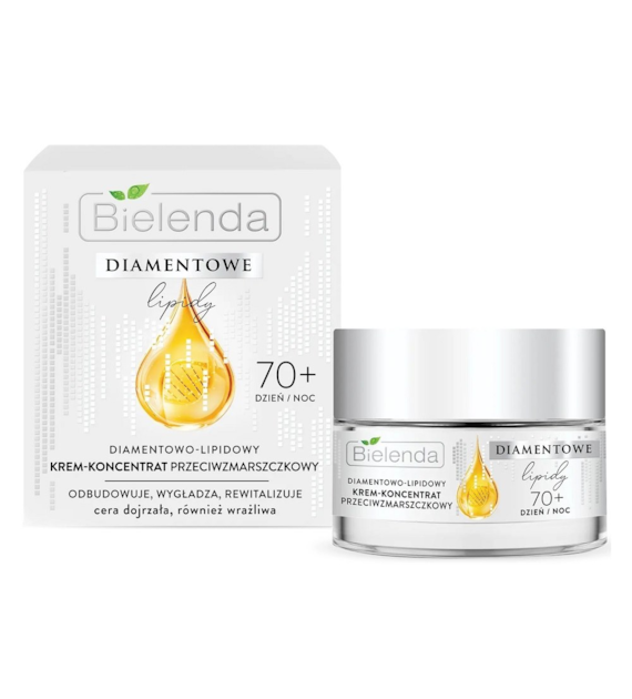 BIELENDA DIAMENTOWE LIPIDY CREAM 70+ 50ML
