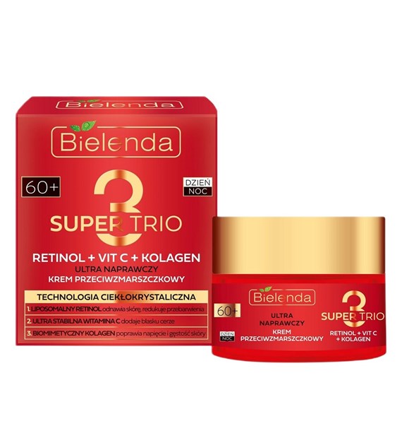 BIELENDA SUPER TRIO REPAIR CREAM 60+ 50ML