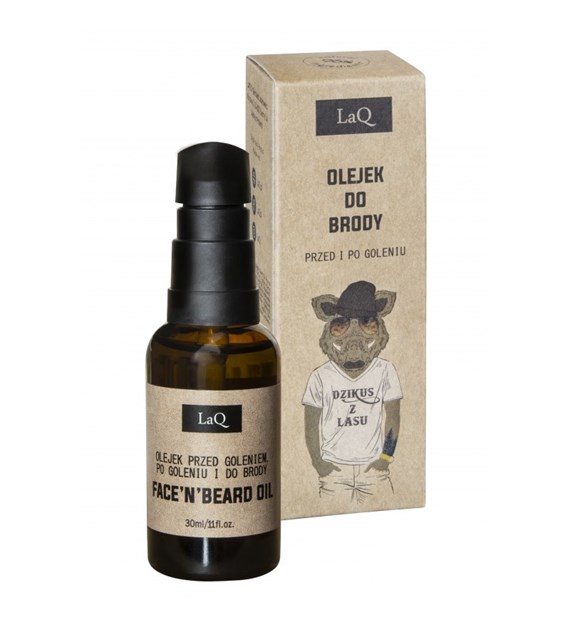 LAQ BEARD OIL WILD MAN 30ML
