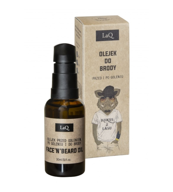 LAQ BEARD OIL WILD MAN 30ML