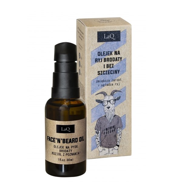 LAQ KOZIOŁ BEARD OIL SMOOTHING 30ML