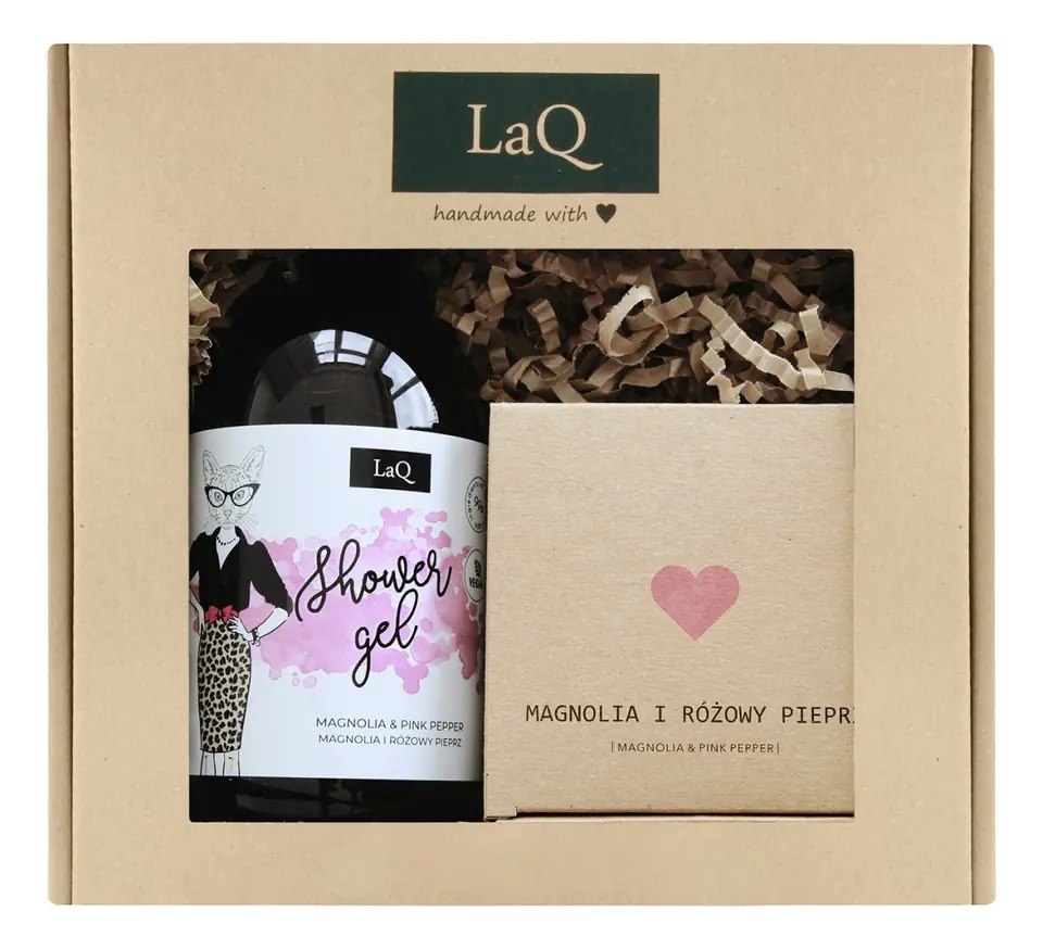 LAQ CAT MAGNOLIA SH G 500ML+BODY BUTTER 200ML SET