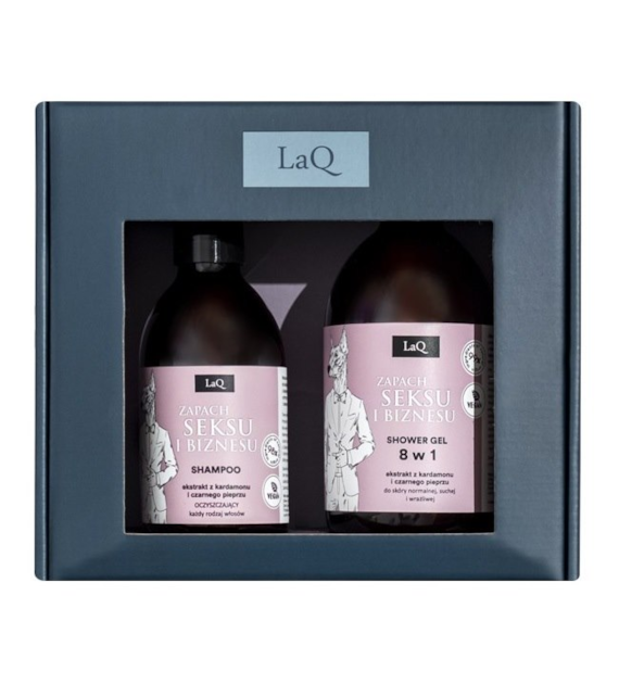 LAQ DOBERMAN SHO G 8IN1 500ML+SHAMPOO 300ML SET