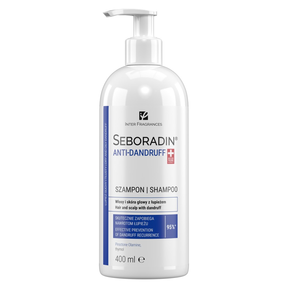 SEBORADIN ANTI DANDRUFF SHAMPOO 400ML