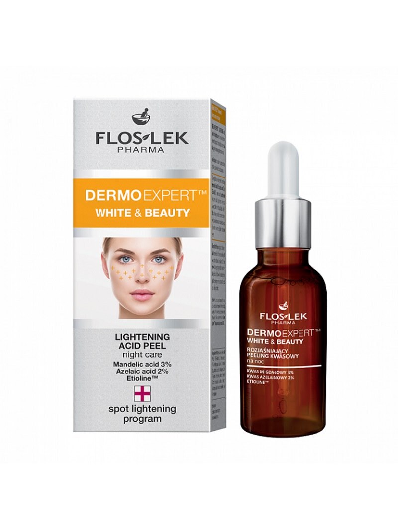 FLOSLEK DERMOEXPERT WHITE BEAUTY NIGHT PEEL 30ML