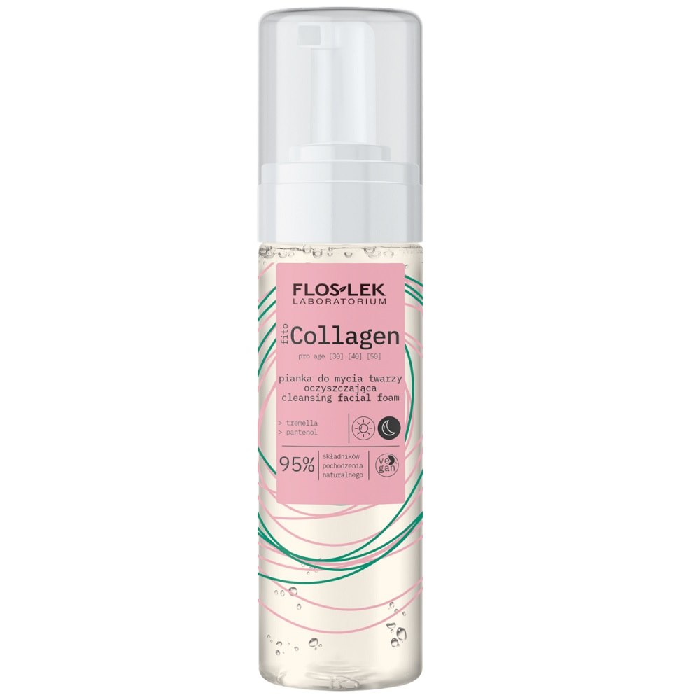FLOSLEK FITOCOLLAGEN CLEANSING FOAM 160ML