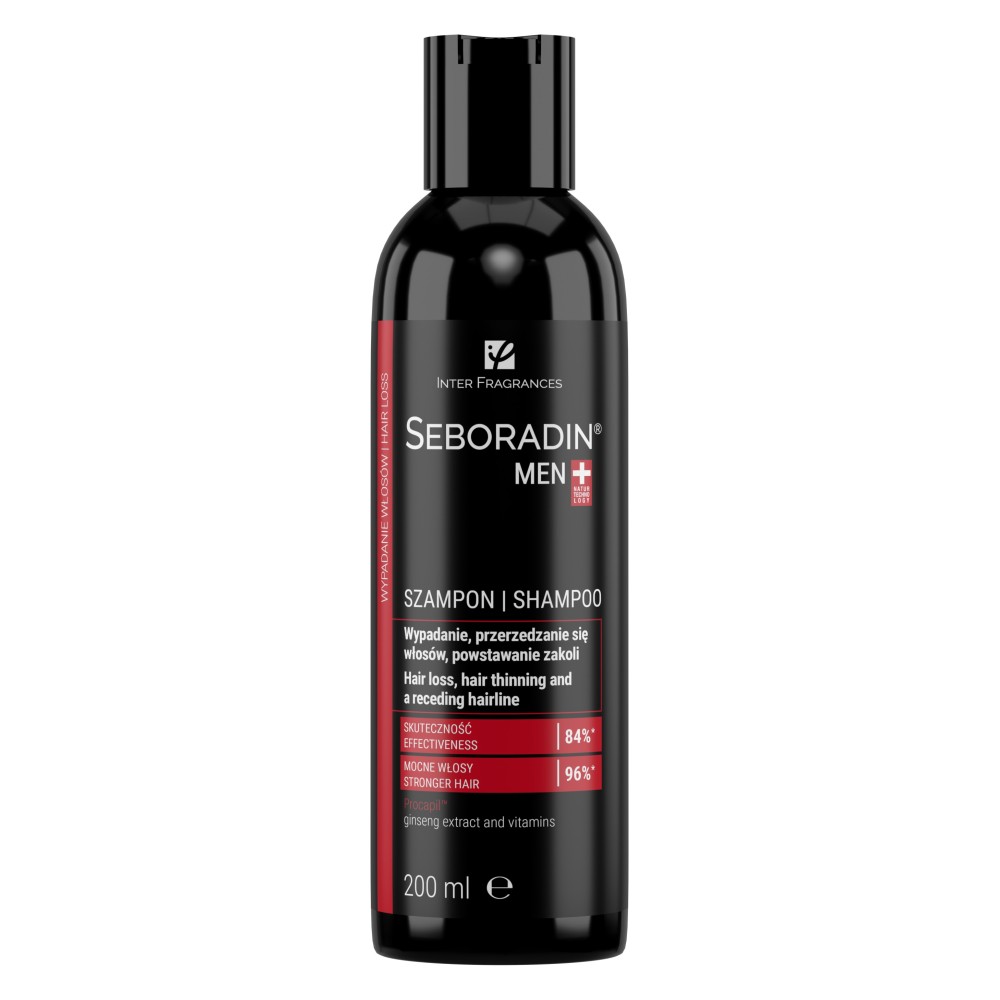 SEBORADIN MEN FORTE HAIR LOSS SHAMPOO 200ML