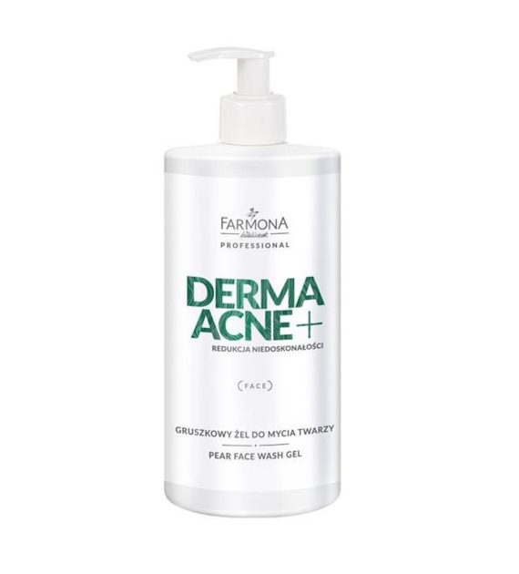 FARMONA DERMA ACNE+ PEAR FACE WASH 500ML