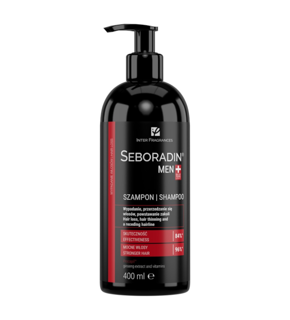 SEBORADIN MEN FORTE SHAMPOO 400ML