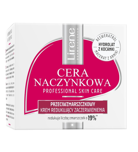 LIRENE ANTI WRINKLE REDNESS CREAM 50ML