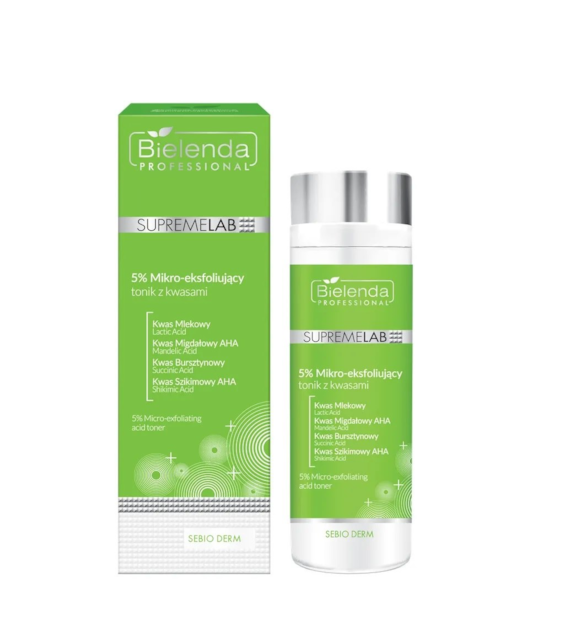BIELENDA SUPREMELAB SEBIO 5% EXFOLIATING TONIC 200