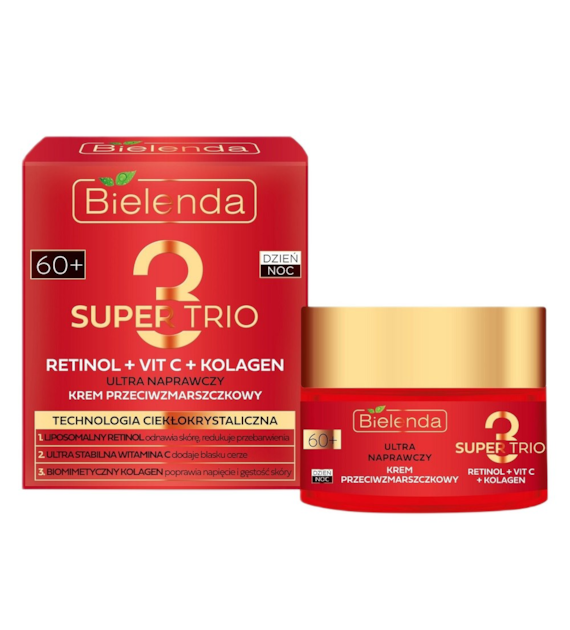 BIELENDA SUPER TRIO REPAIR CREAM 60+ 50ML